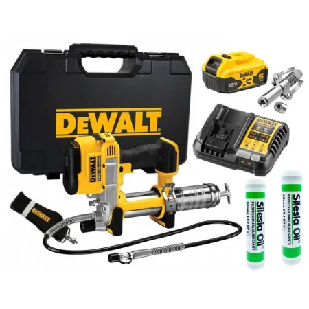 Smarownica Akumulatorowa DeWALT DCGG571P1 zestaw